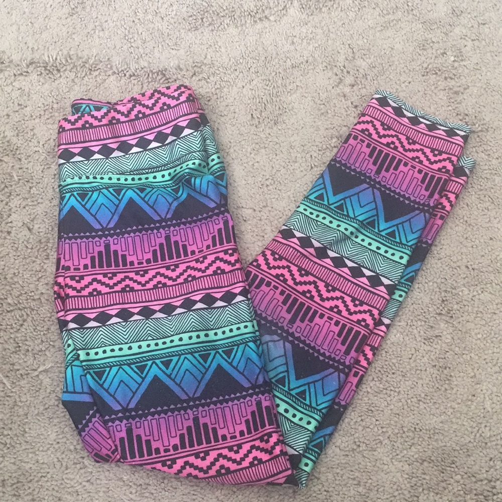Justice Size 7 Leggings